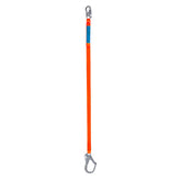 SpanSet ERGO Web Fixed - Single Fall Arrest Lanyard with Double Action Scaffhold Hook